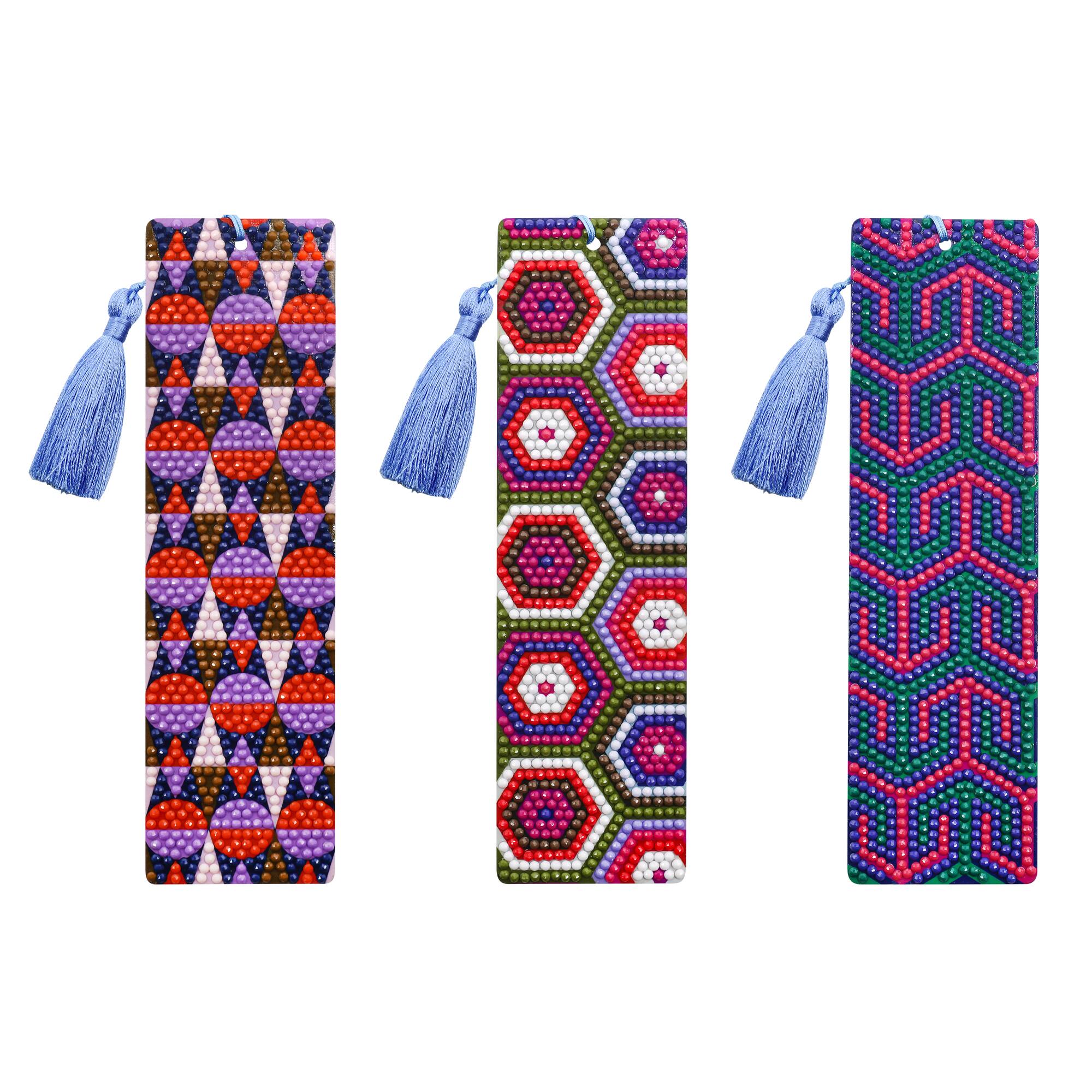 Jonathan Adler x Michaels Dark Print Diamond Art Bookmark Kit